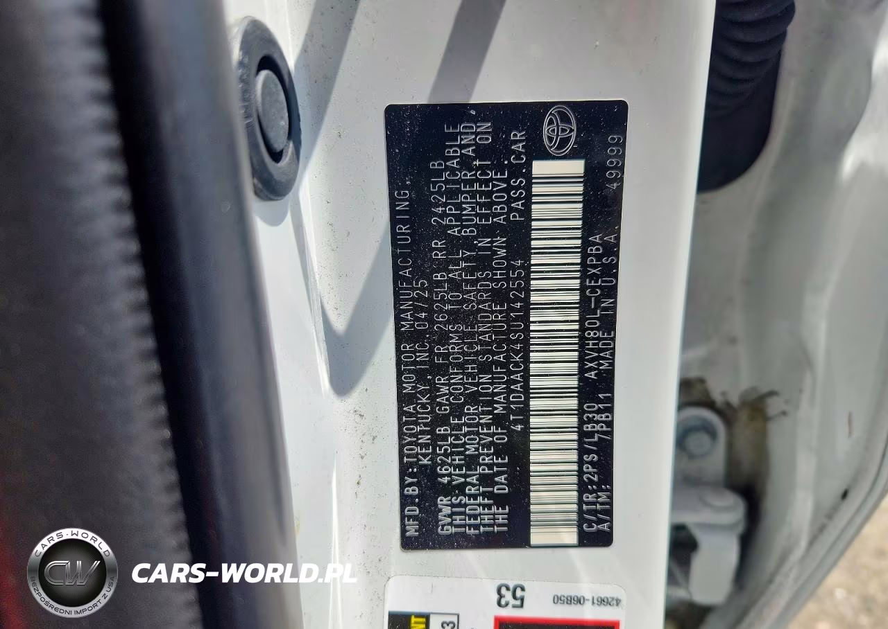 2025 Toyota Camry Xse VIN:4T1DAACK4SU142554 - 13