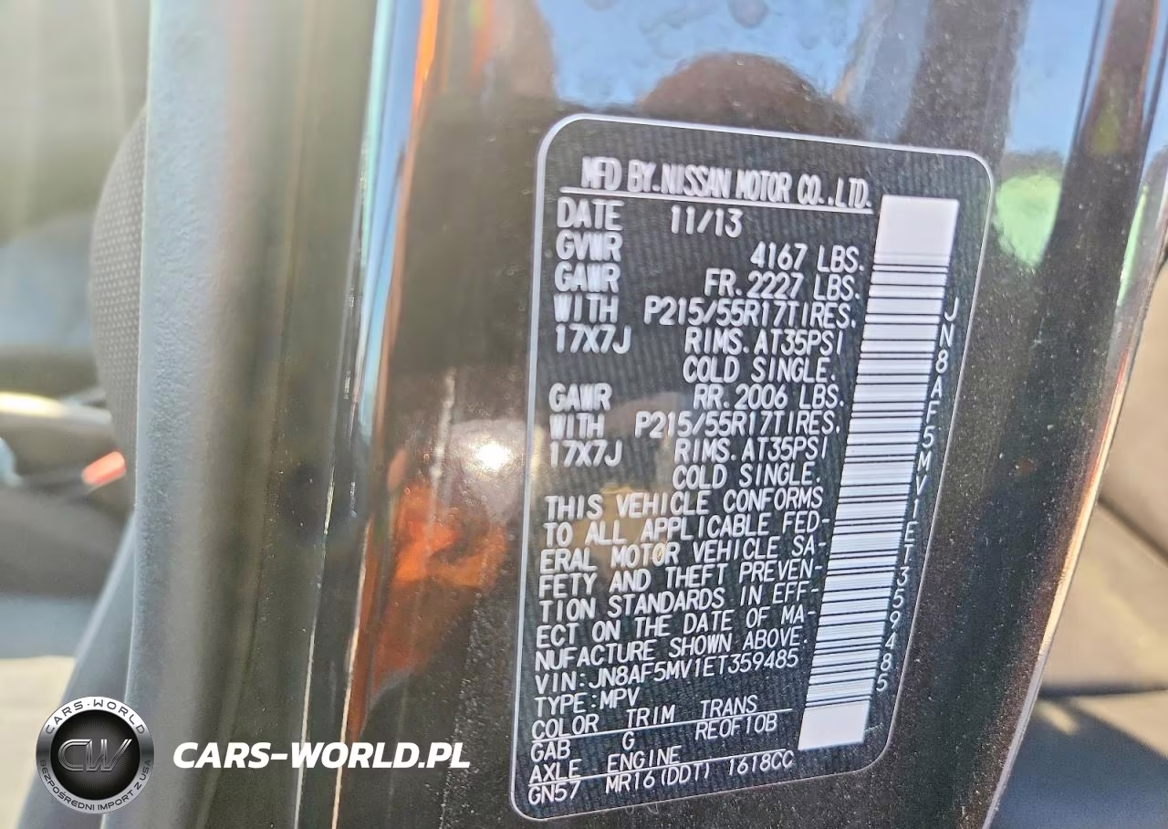2014 Nissan Juke Sv VIN:JN8AF5MV1ET359485 - 13