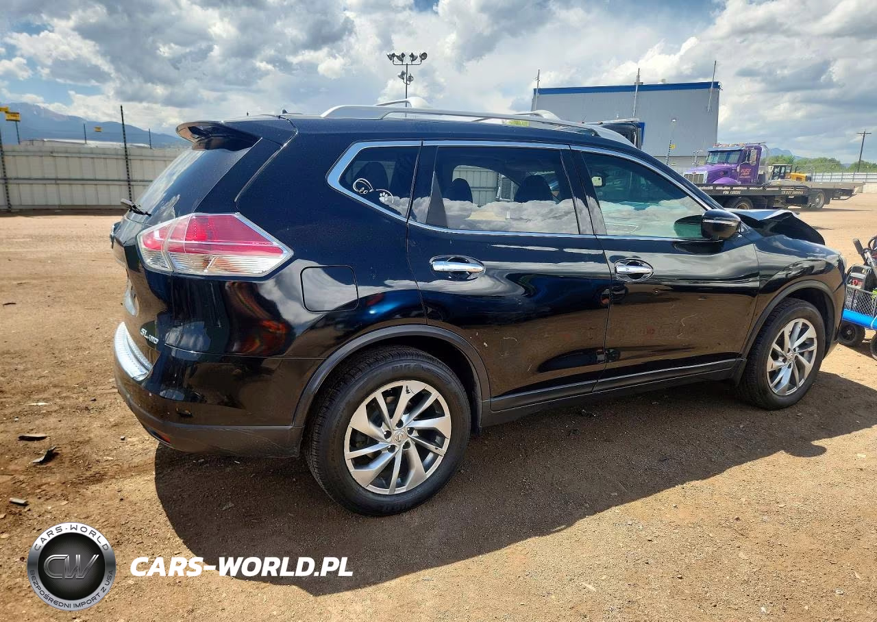 2015 Nissan Rogue Sl VIN:5N1AT2MV7FC806272 - 3