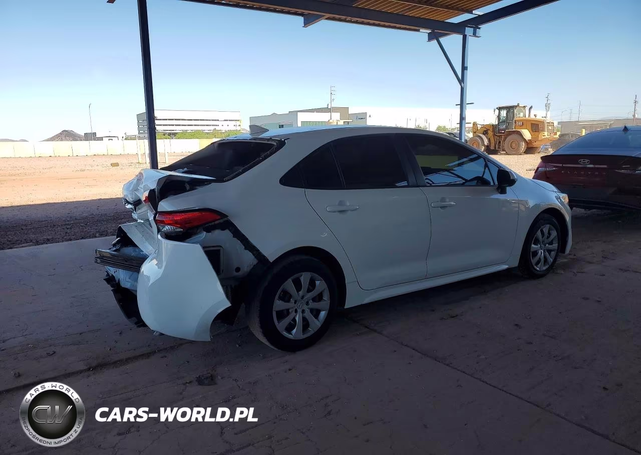 2022 Toyota Corolla Le VIN:JTDEPMAE8N3022272 - 3