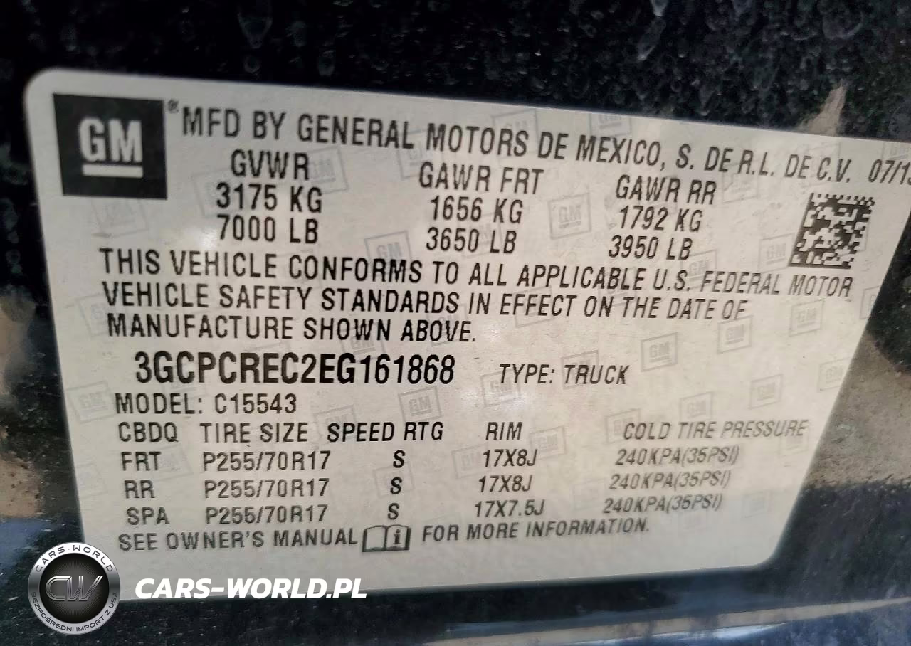 2014 Chevrolet Silverado C1500 Lt VIN:3GCPCREC2EG161868 - 12