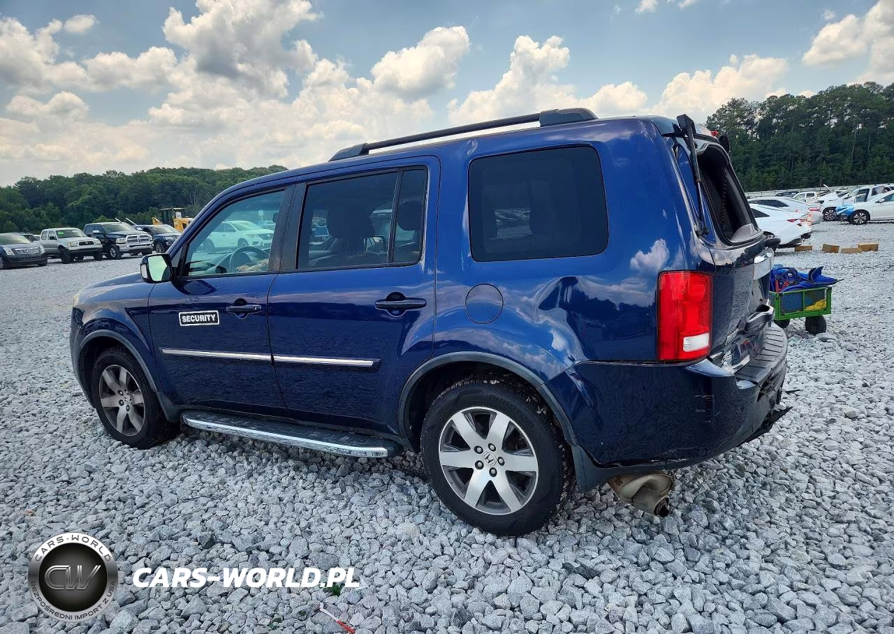 2015 Honda Pilot Touring VIN:5FNYF4H92FB053160 - 2