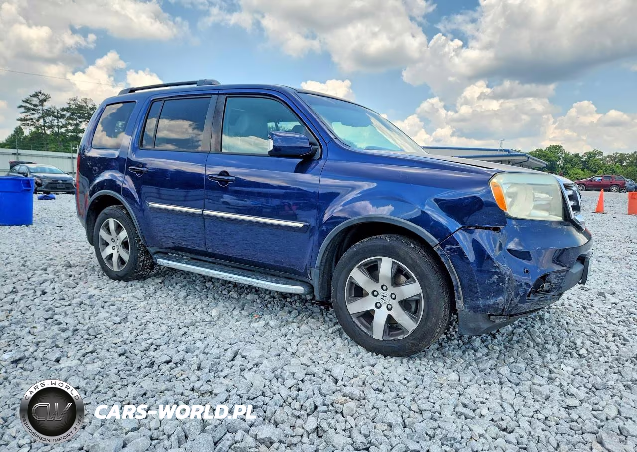 2015 Honda Pilot Touring VIN:5FNYF4H92FB053160 - 4