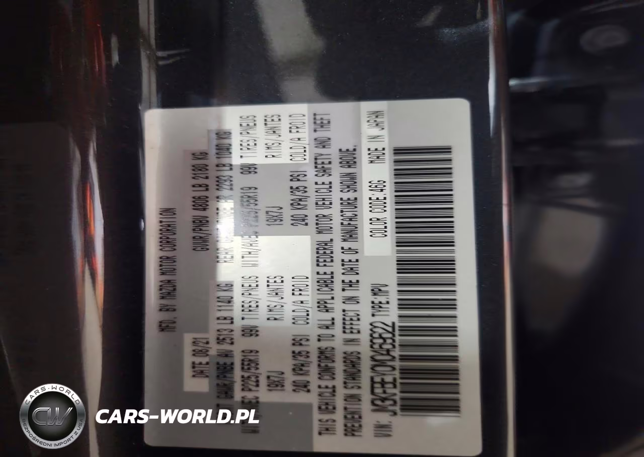 2021 Mazda Cx-5 Signature VIN:JM3KFBEY0M0469622 - 13