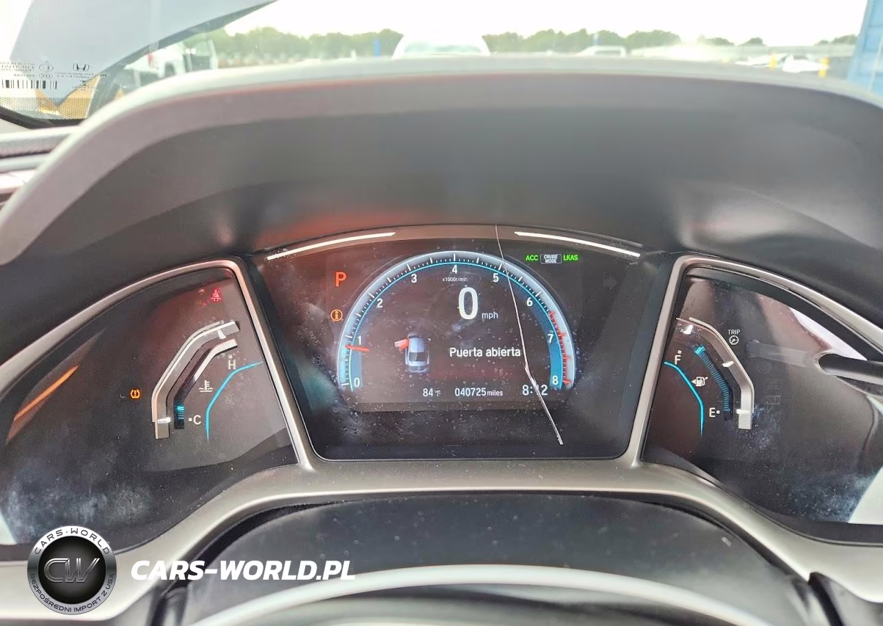 2021 Honda Civic Ex VIN:19XFC1F34ME008849 - 9