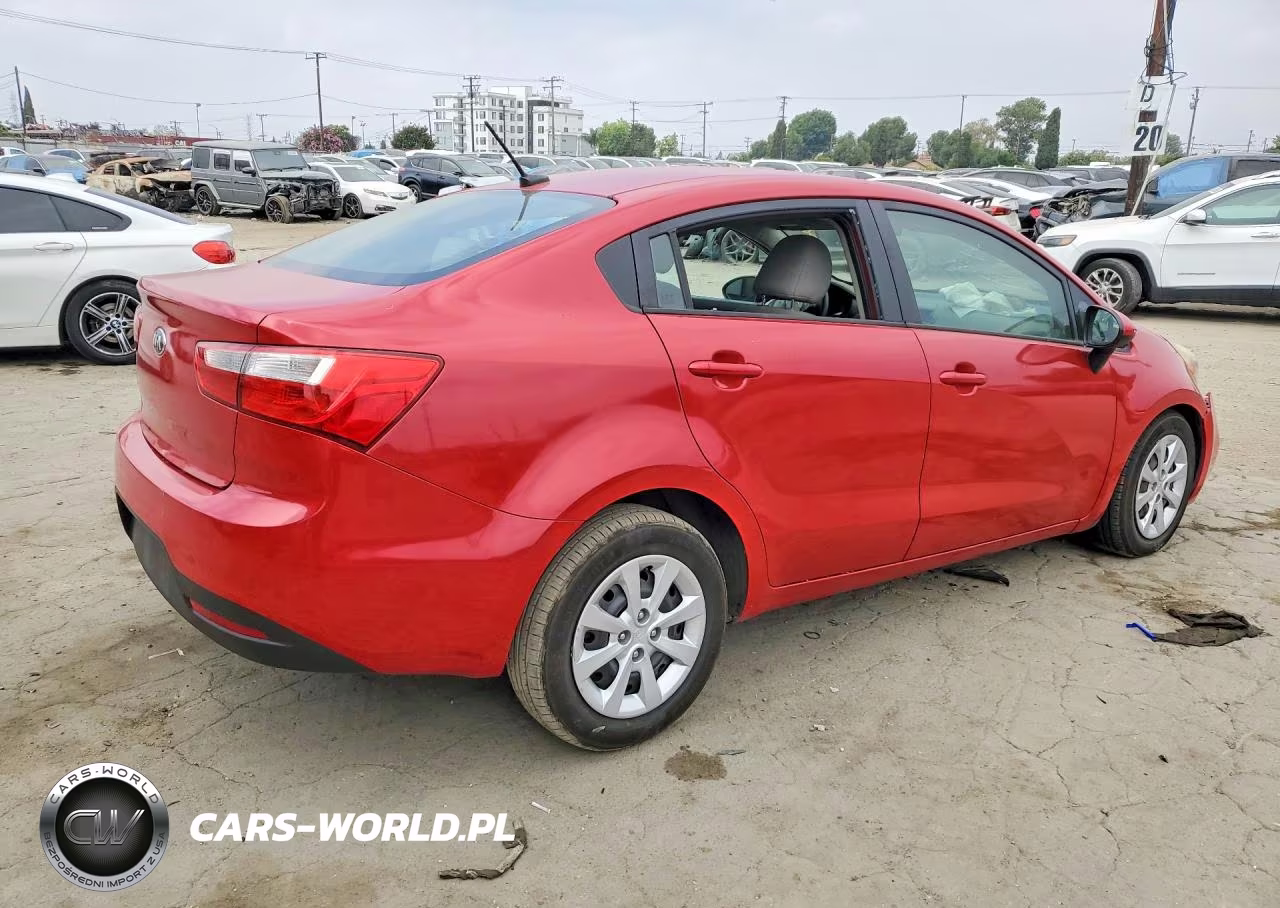 2015 Kia Rio Lx VIN:KNADM4A34F6462425 - 3