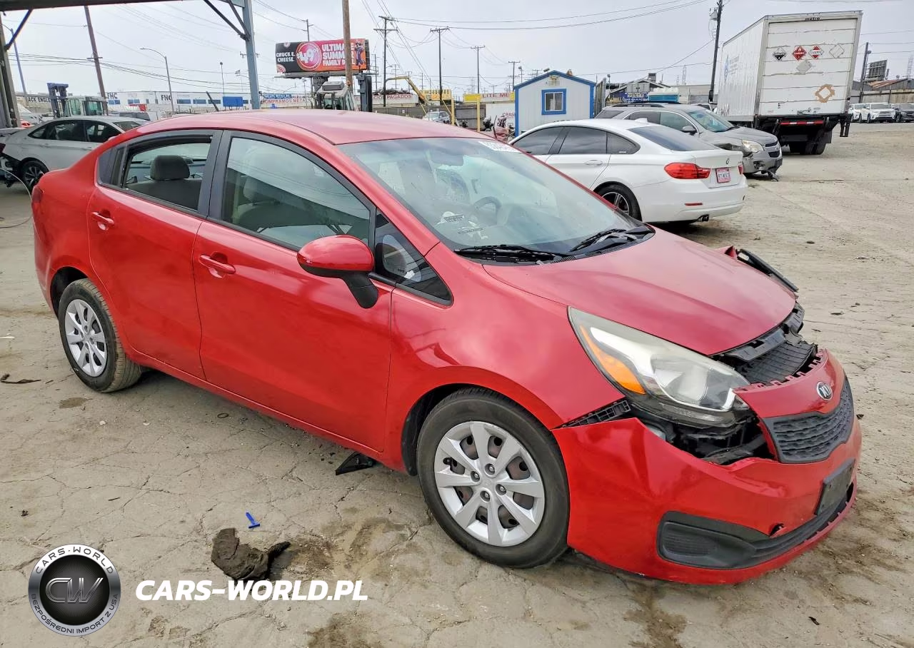 2015 Kia Rio Lx VIN:KNADM4A34F6462425 - 4
