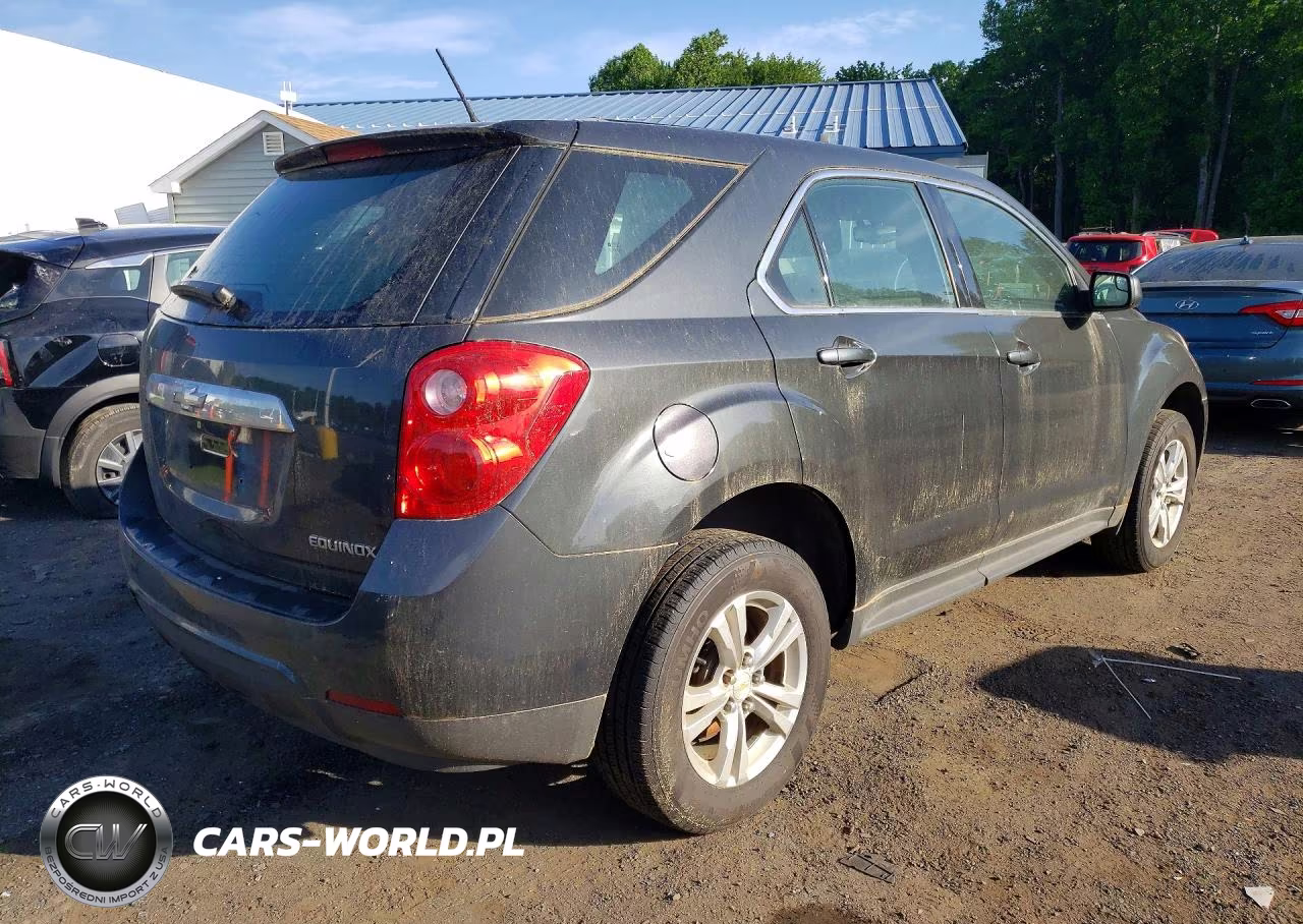 2013 Chevrolet Equinox Ls VIN:2GNALBEK2D6395742 - 3