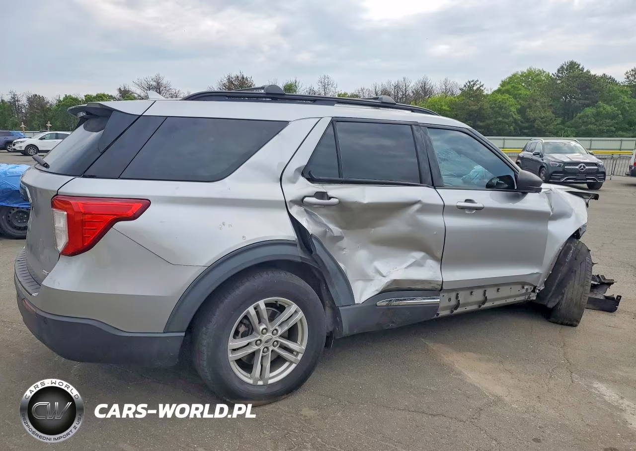 2020 Ford Explorer Xlt VIN:1FMSK8DH6LGA31858 - 3