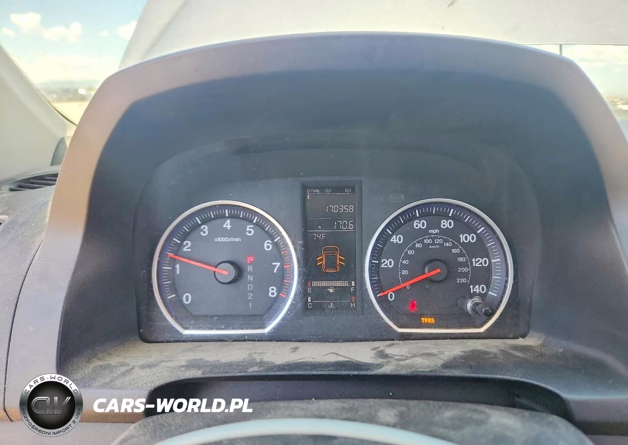 2007 Honda Cr-V Exl VIN:JHLRE48757C093837 - 9