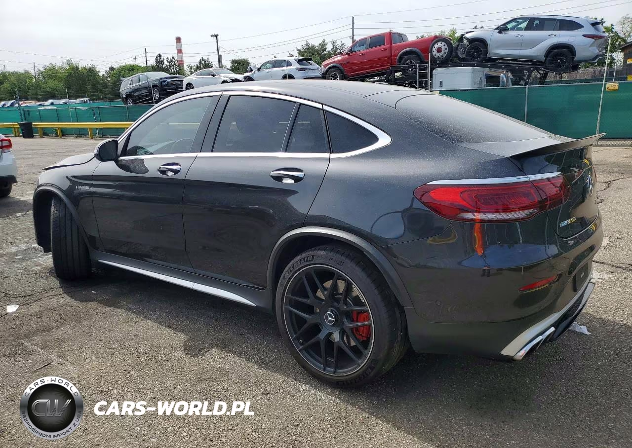 2021 Mercedes-Benz Glc Coupe 63 S 4Matic Amg VIN:W1N0J8KB7MF969087 - 2