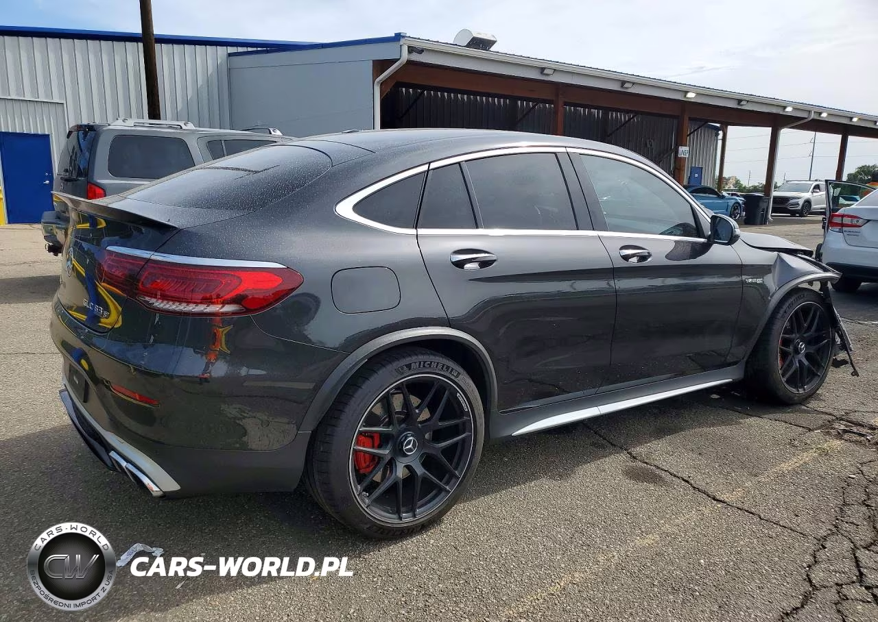 2021 Mercedes-Benz Glc Coupe 63 S 4Matic Amg VIN:W1N0J8KB7MF969087 - 3