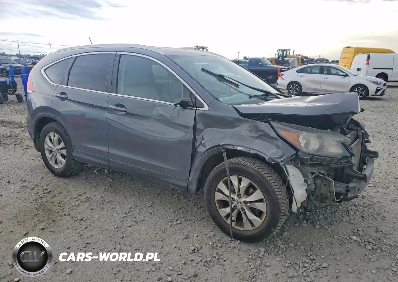 2013 Honda Cr-V Exl VIN:2HKRM4H74DH611730 - 4
