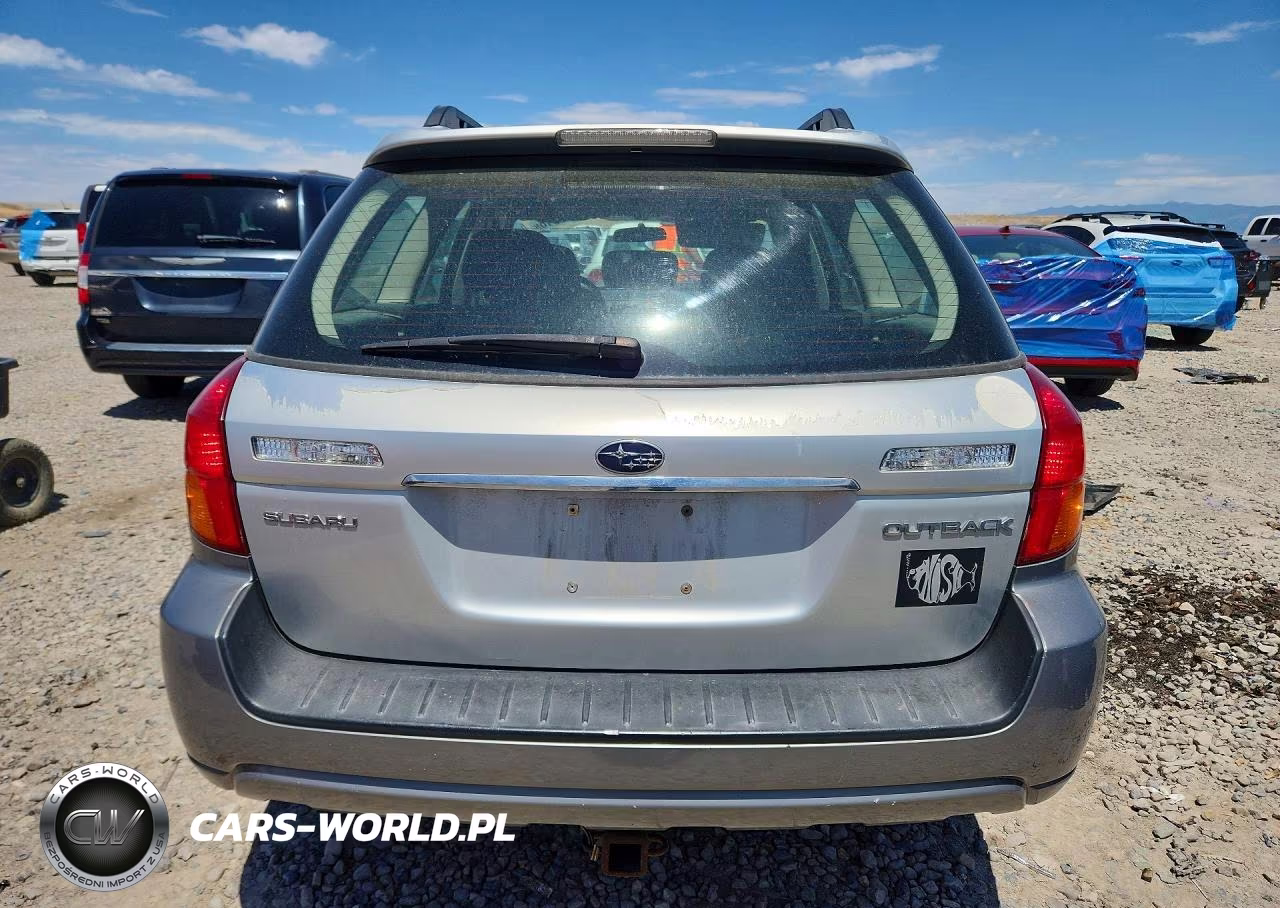 2007 Subaru Outback Outback 2.5I VIN:4S4BP61C176323881 - 6