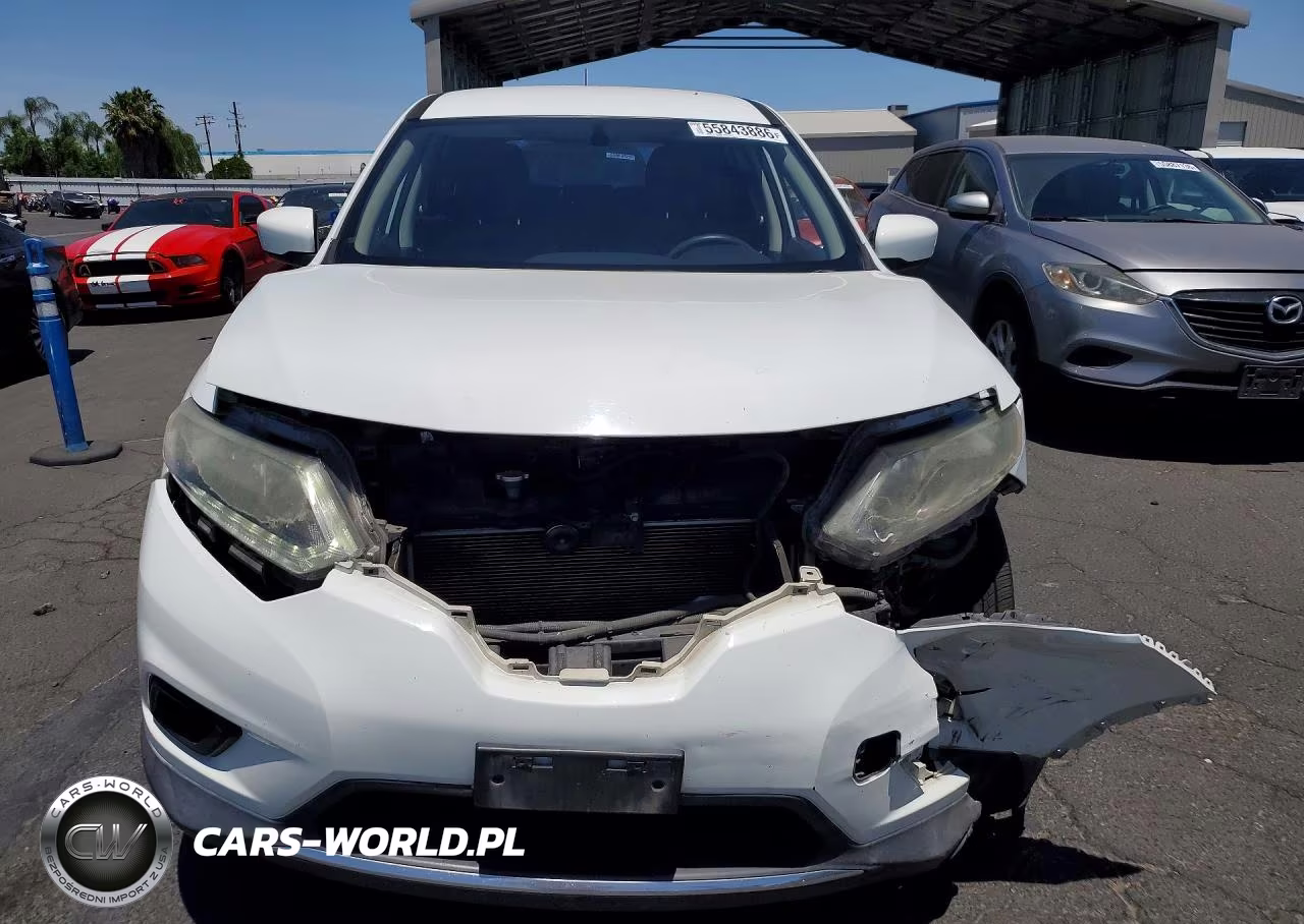 2016 Nissan Rogue S VIN:KNMAT2MVXGP630641 - 5