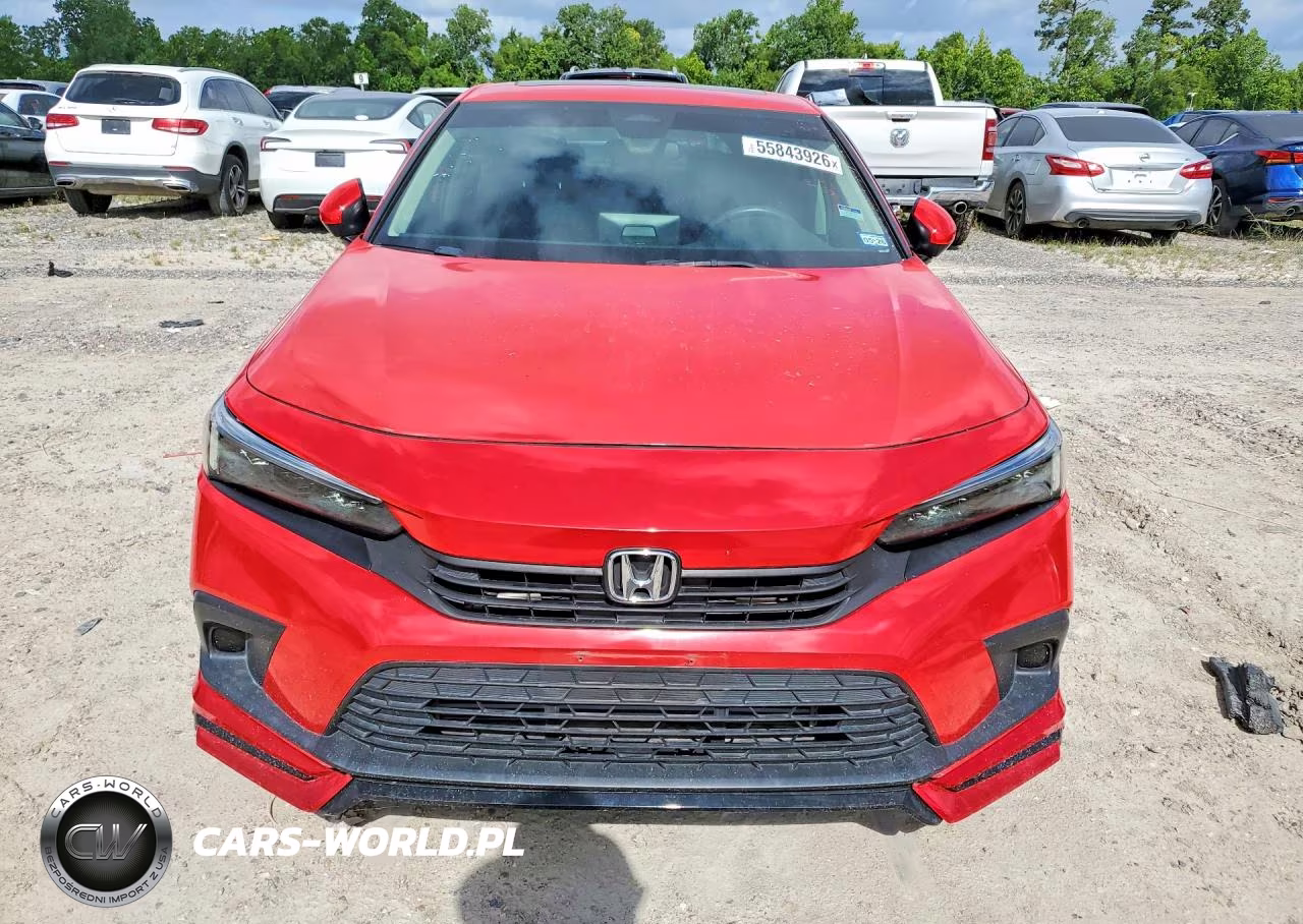 2022 Honda Civic Hatchback VIN:19XFL1H74NE011249 - 5