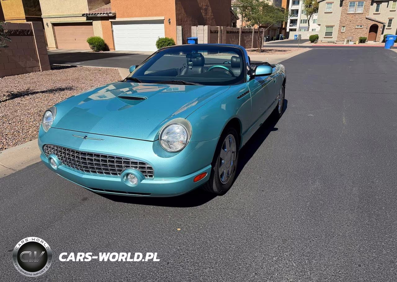 2002 Ford Thunderbird VIN:1FAHP60A52Y116668 - 2