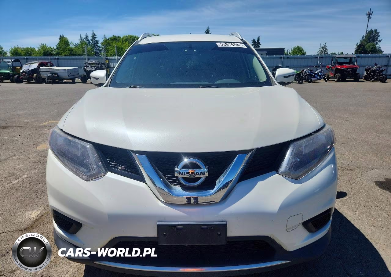 2016 Nissan Rogue Sv VIN:KNMAT2MT4GP631122 - 5