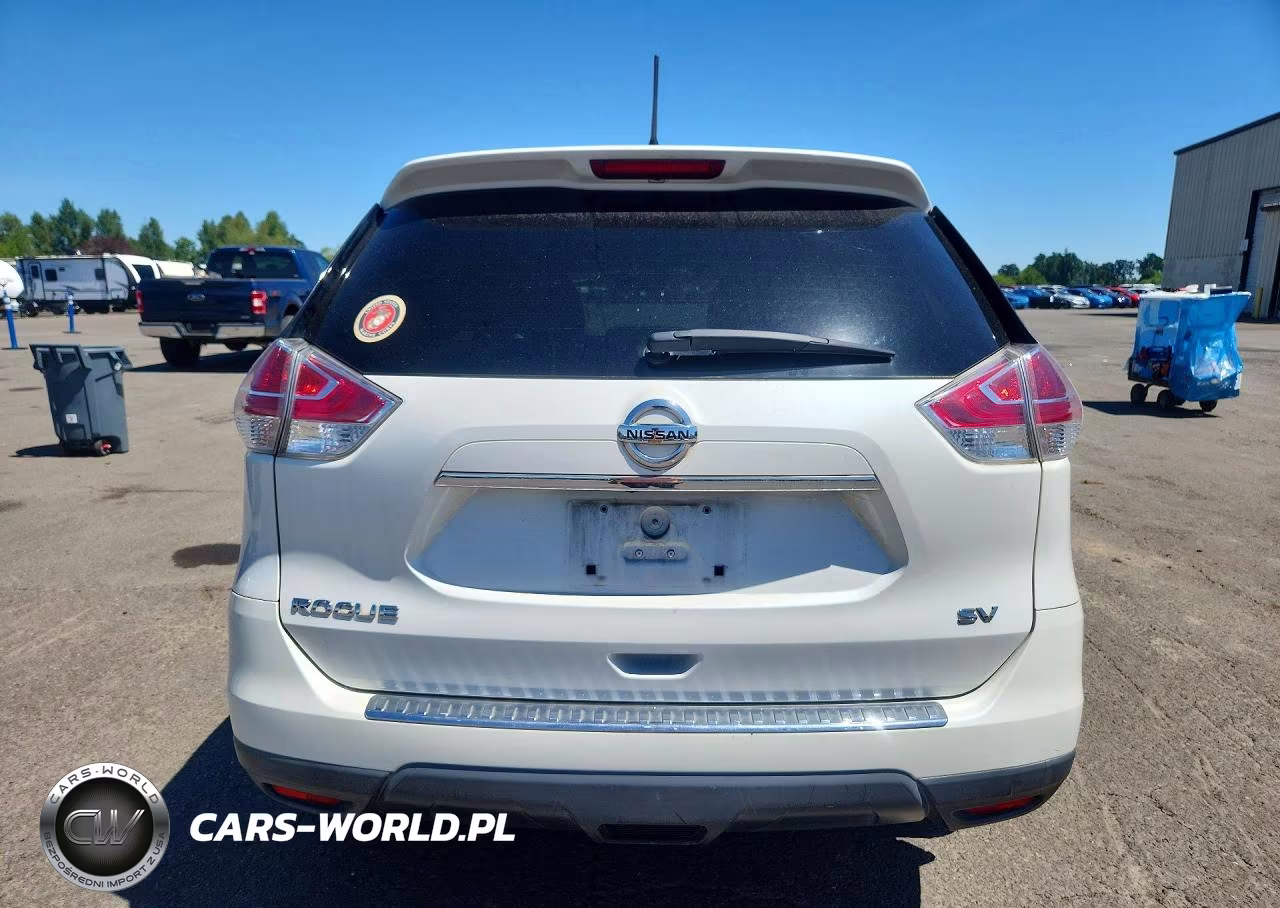 2016 Nissan Rogue Sv VIN:KNMAT2MT4GP631122 - 6