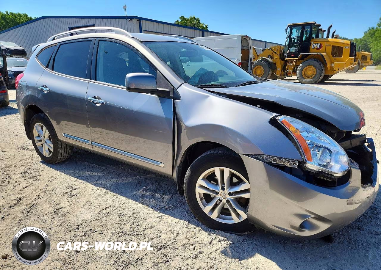 2013 Nissan Rogue S VIN:JN8AS5MT6DW545188 - 4