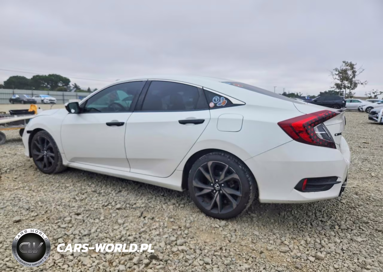 2019 Honda Civic Sport VIN:19XFC2F87KE201902 - 2