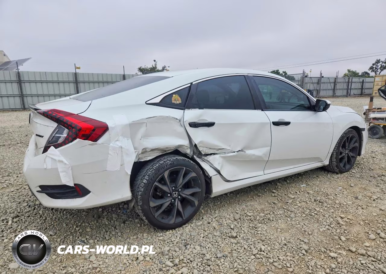 2019 Honda Civic Sport VIN:19XFC2F87KE201902 - 3