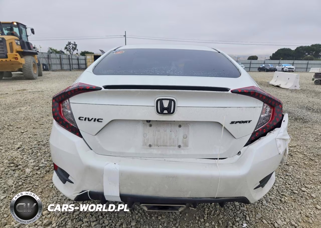 2019 Honda Civic Sport VIN:19XFC2F87KE201902 - 6
