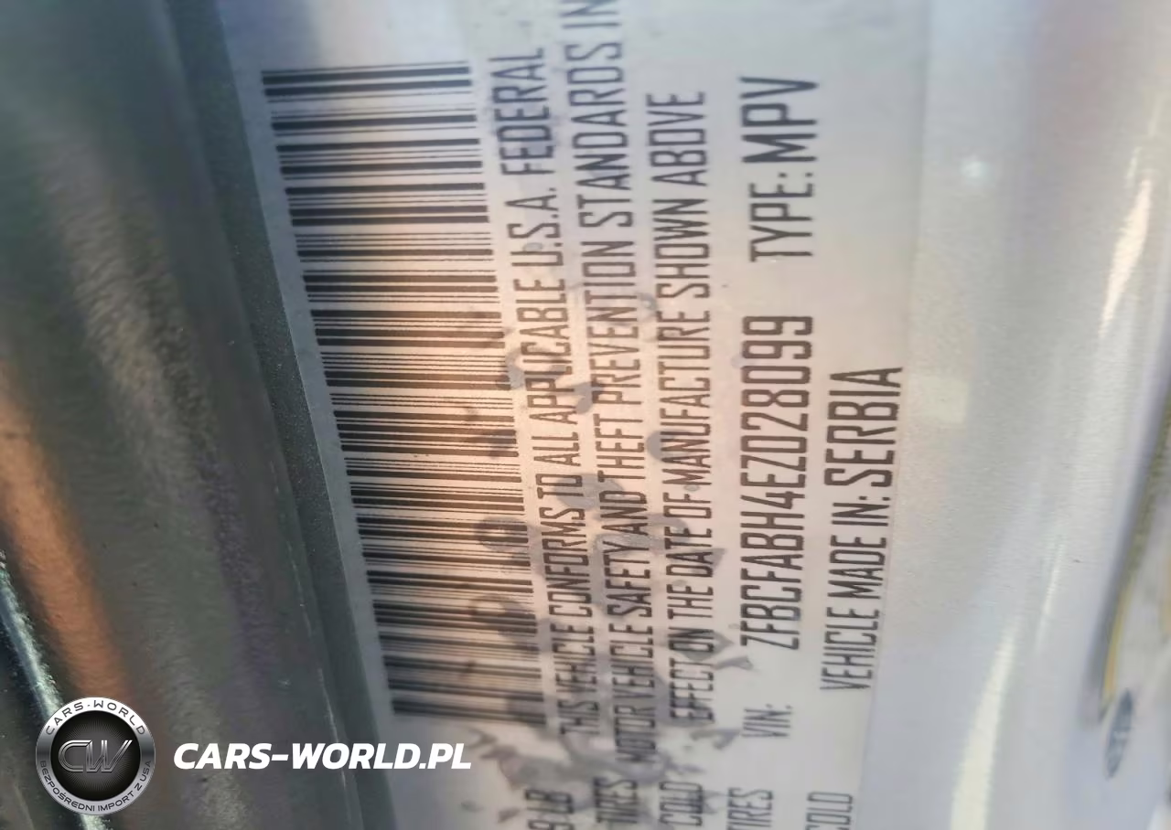 2014 Fiat 500L Easy VIN:ZFBCFABH4EZ028099 - 13
