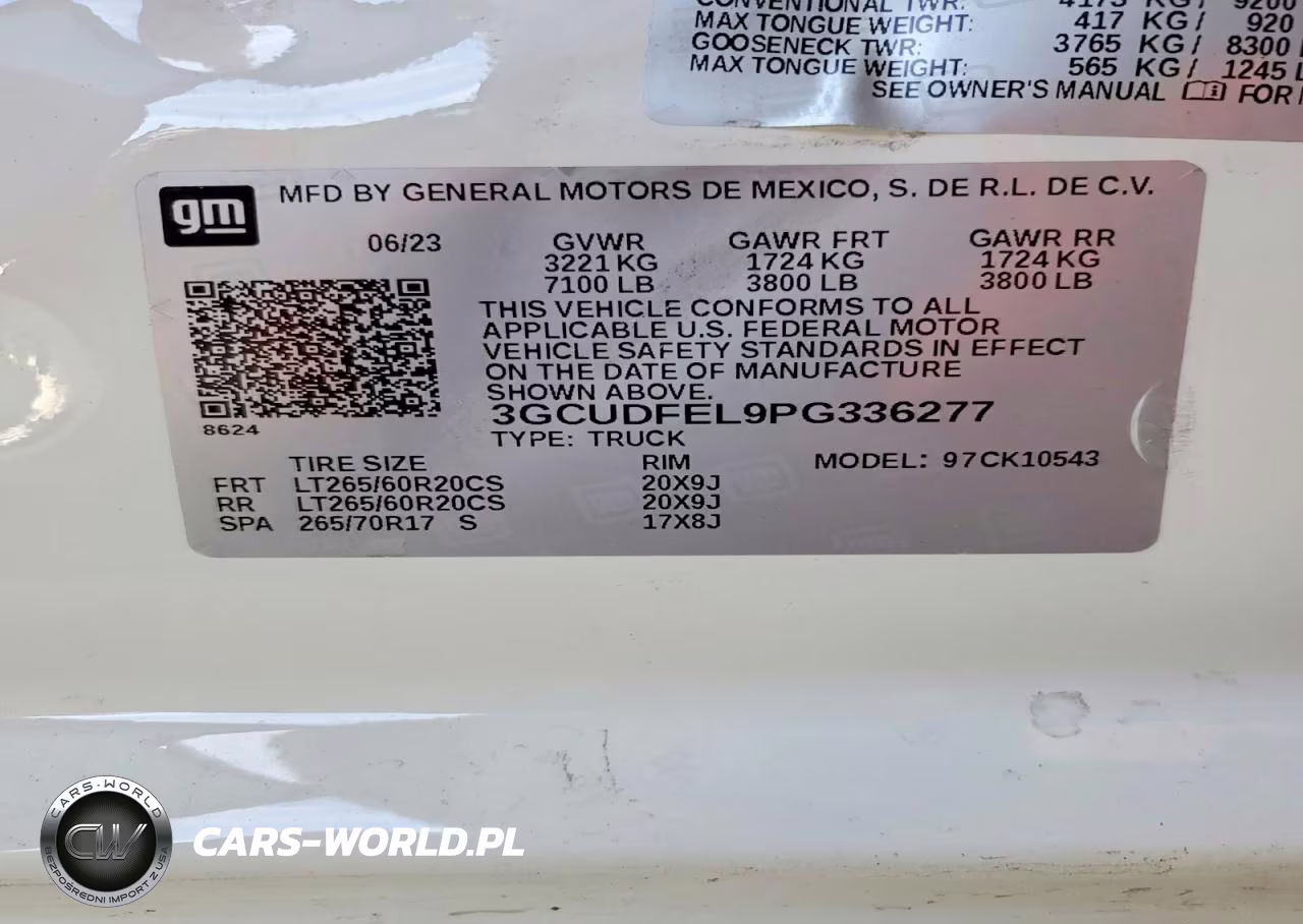 2023 Chevrolet Silverado K1500 Lt Trail Boss VIN:3GCUDFEL9PG336277 - 13