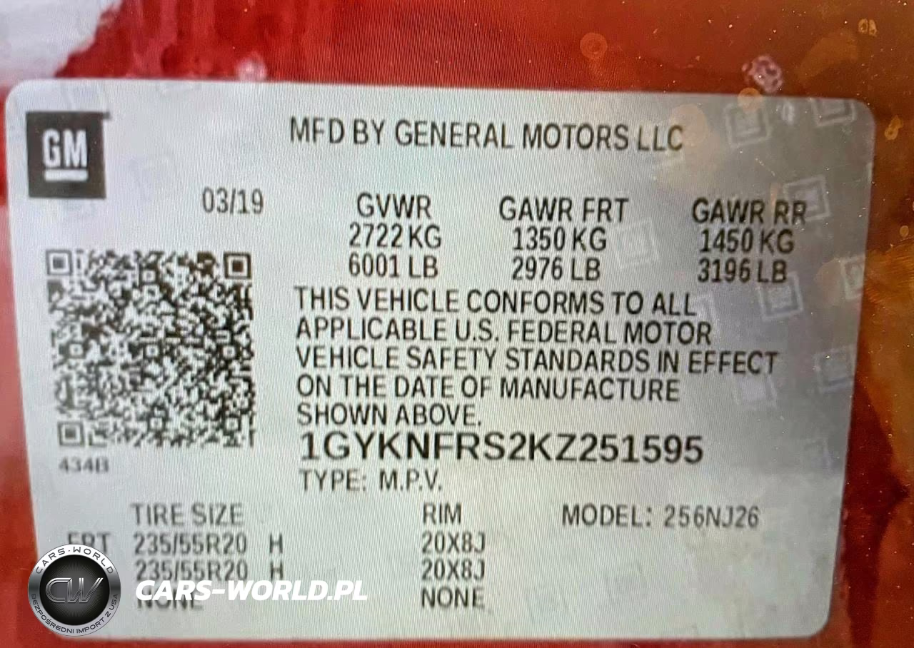 2019 Cadillac Xt5 Premium Luxury VIN:1GYKNFRS2KZ251595 - 10