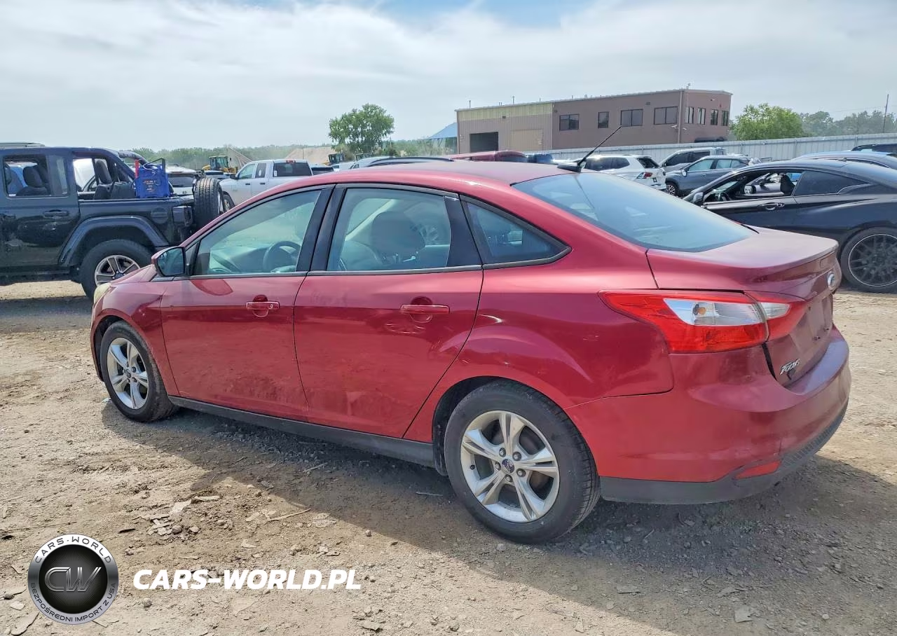 2014 Ford Focus Se VIN:1FADP3F22EL321704 - 2