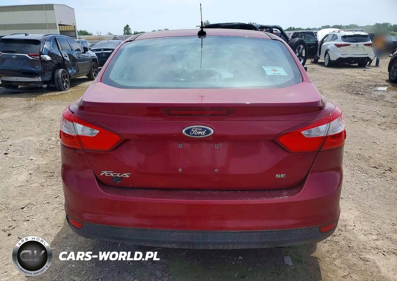 2014 Ford Focus Se VIN:1FADP3F22EL321704 - 6