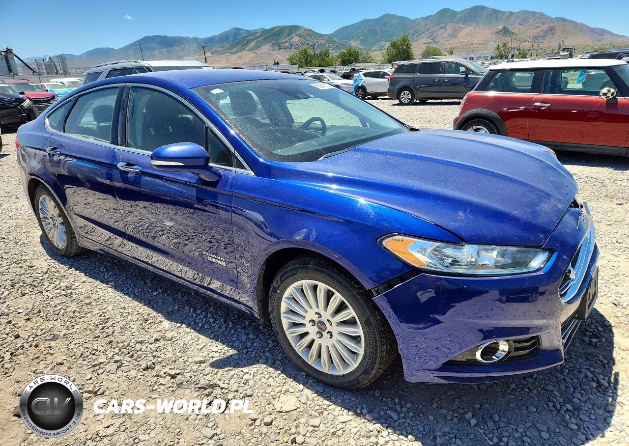 2014 Ford Fusion Titanium Phev VIN:3FA6P0SU2ER292298 - 4