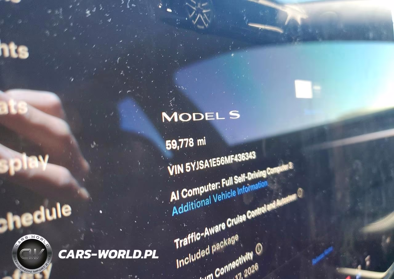 2021 Tesla Model S VIN:5YJSA1E56MF436343 - 9