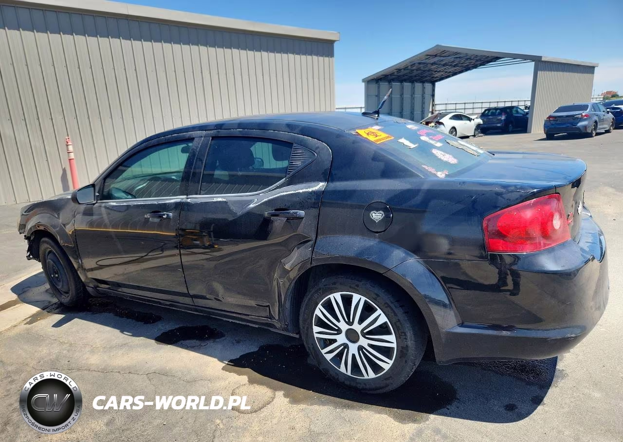 2014 Dodge Avenger Se VIN:1C3CDZAB5EN127976 - 2