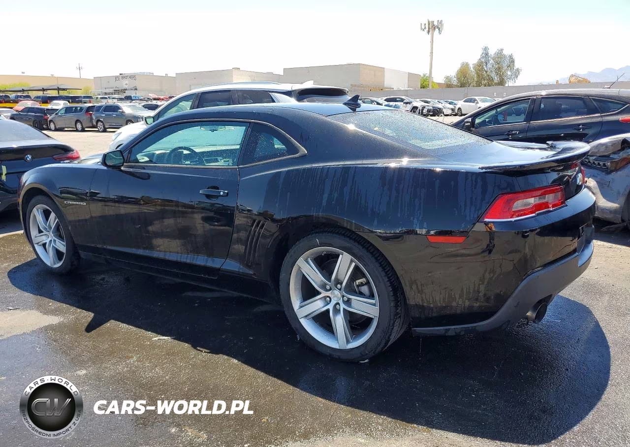 2015 Chevrolet Camaro Lt VIN:2G1FD1E30F9311474 - 2