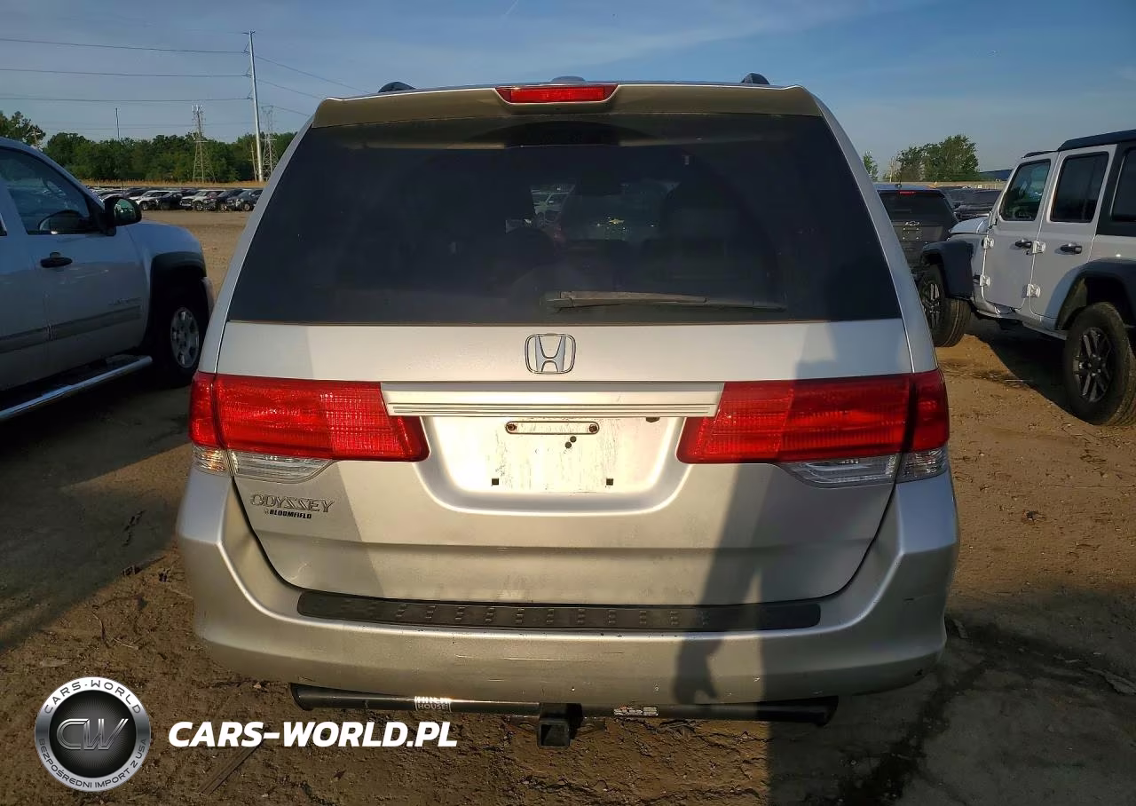 2009 Honda Odyssey Exl VIN:5FNRL38659B032367 - 6