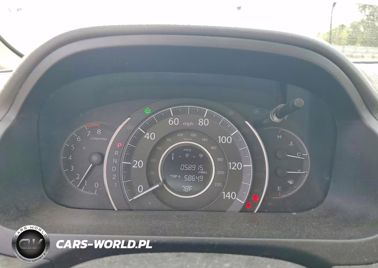 2012 Honda Cr-V Lx VIN:2HKRM3H3XCH507703 - 9