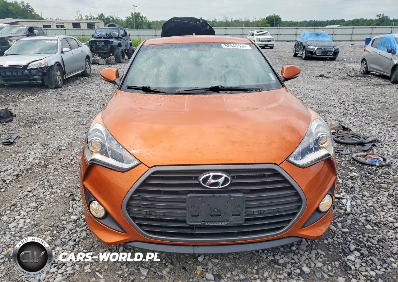 2016 Hyundai Veloster Turbo VIN:KMHTC6AE4GU249417 - 5