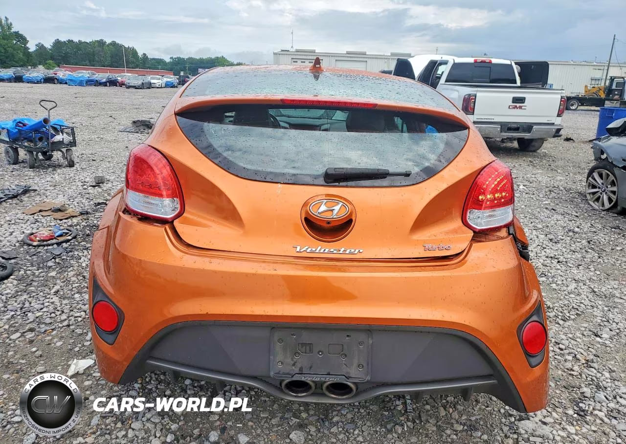 2016 Hyundai Veloster Turbo VIN:KMHTC6AE4GU249417 - 6