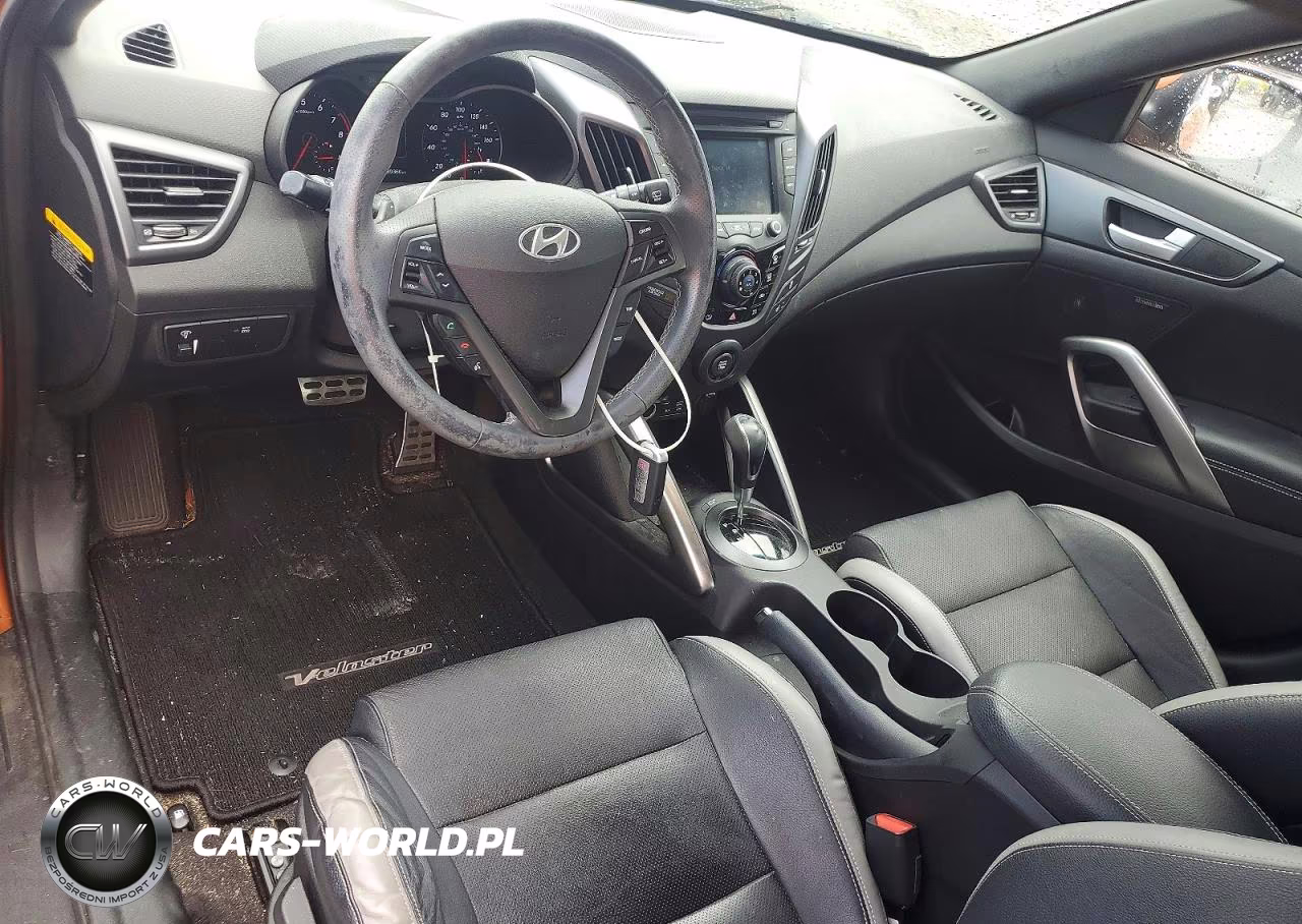 2016 Hyundai Veloster Turbo VIN:KMHTC6AE4GU249417 - 8
