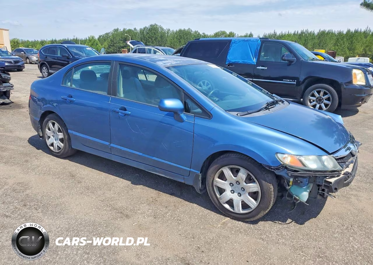 2011 Honda Civic Lx VIN:19XFA1F56BE037595 - 4