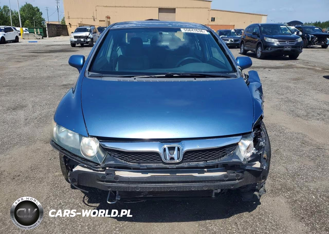 2011 Honda Civic Lx VIN:19XFA1F56BE037595 - 5