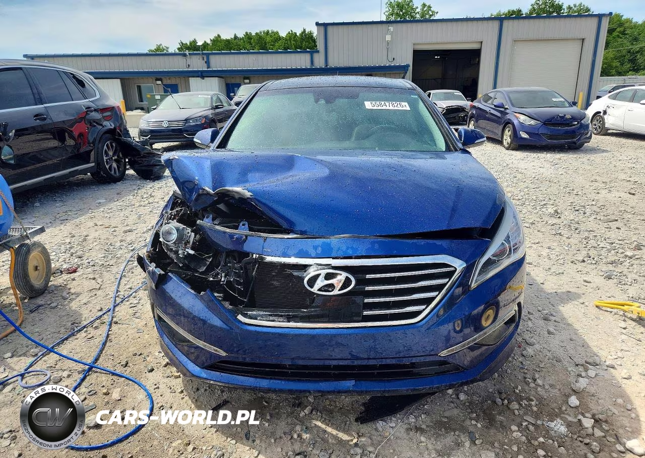 2015 Hyundai Sonata Limited VIN:5NPE34AF4FH043100 - 5