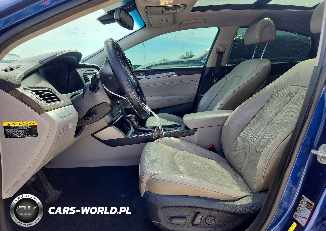 2015 Hyundai Sonata Limited VIN:5NPE34AF4FH043100 - 7