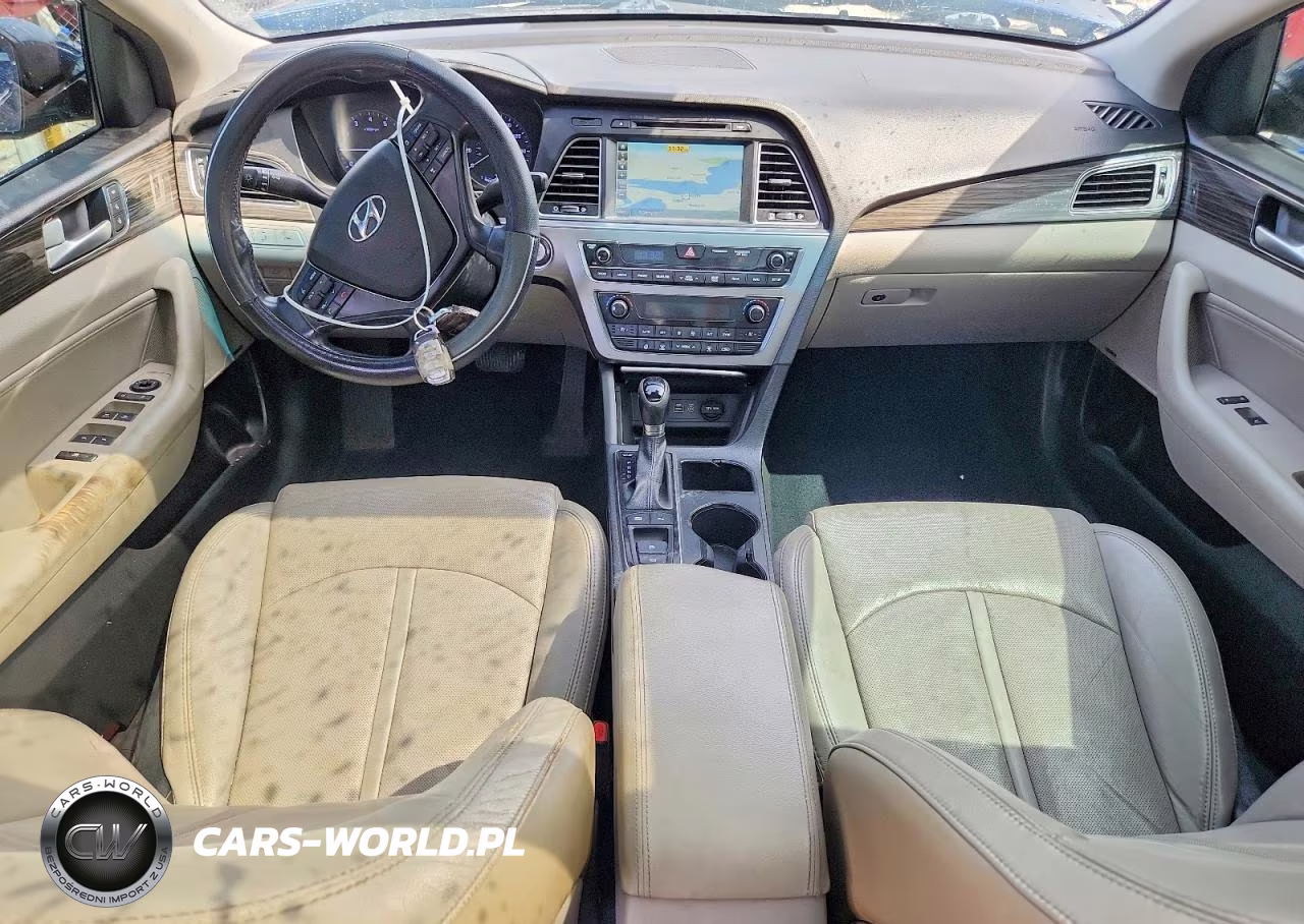 2015 Hyundai Sonata Limited VIN:5NPE34AF4FH043100 - 8