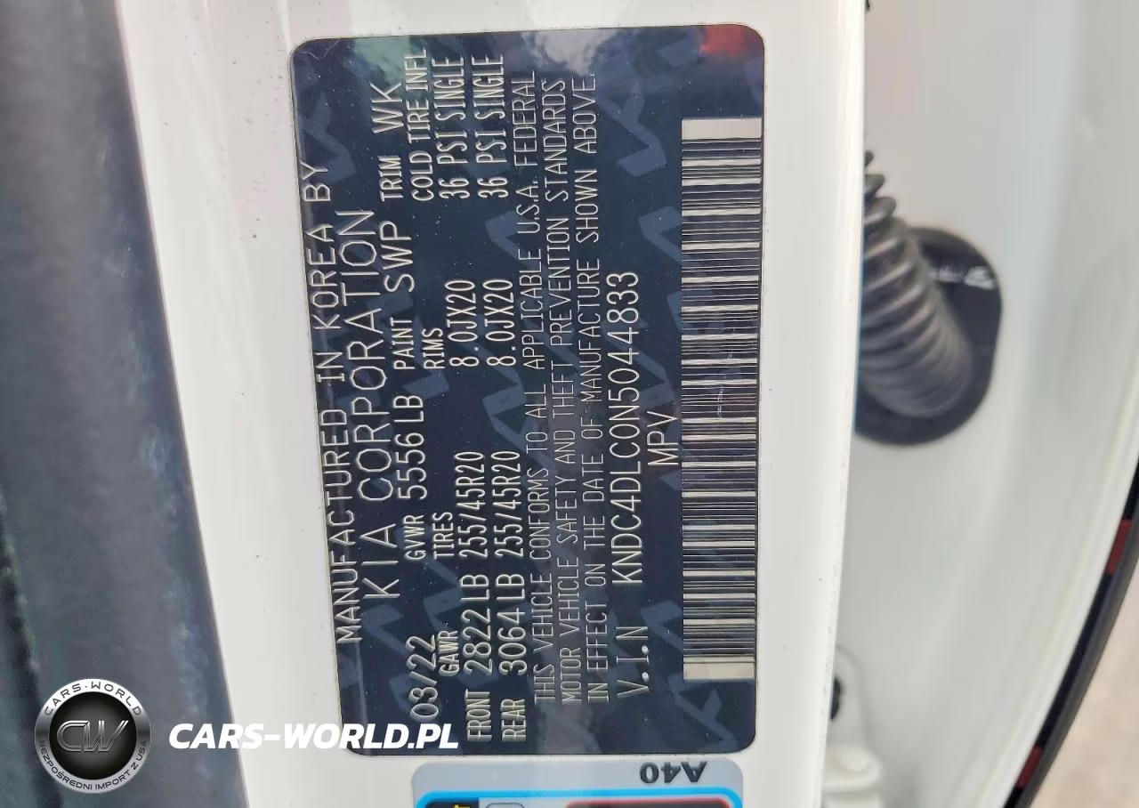 2022 Kia Ev6 Gt Line VIN:KNDC4DLC0N5044833 - 13