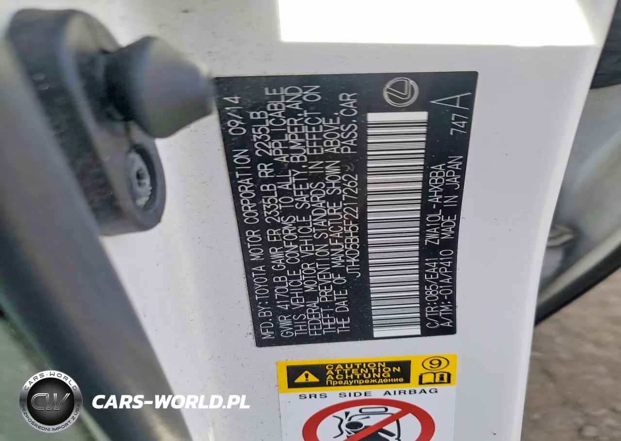 2015 Lexus Ct 200 VIN:JTHKD5BH5F2217262 - 13