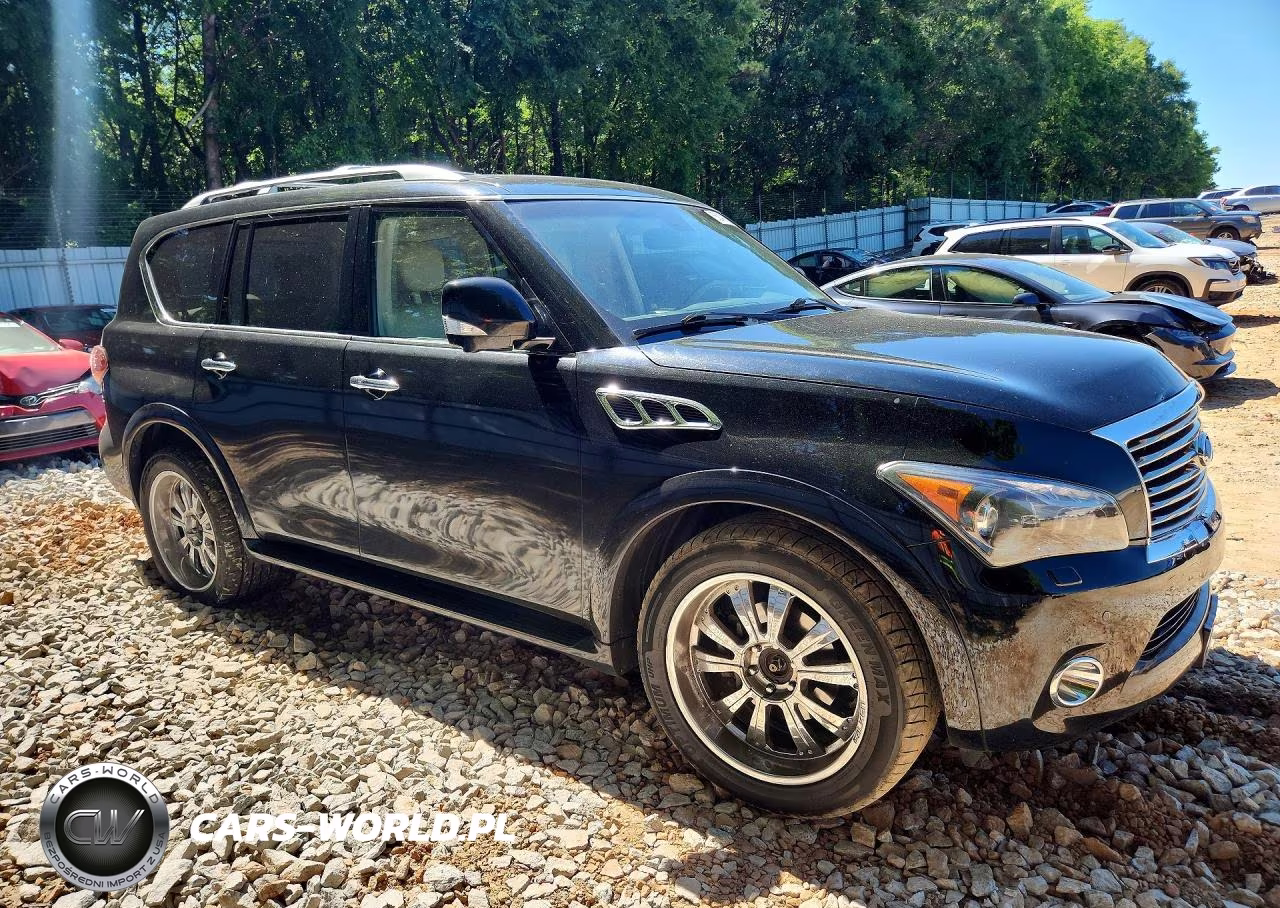 2011 Infiniti Qx56 Base VIN:JN8AZ2NC1B9300626 - 4