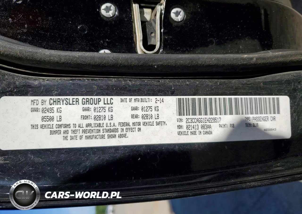 2014 Chrysler 300 S VIN:2C3CCAGG1EH229517 - 12